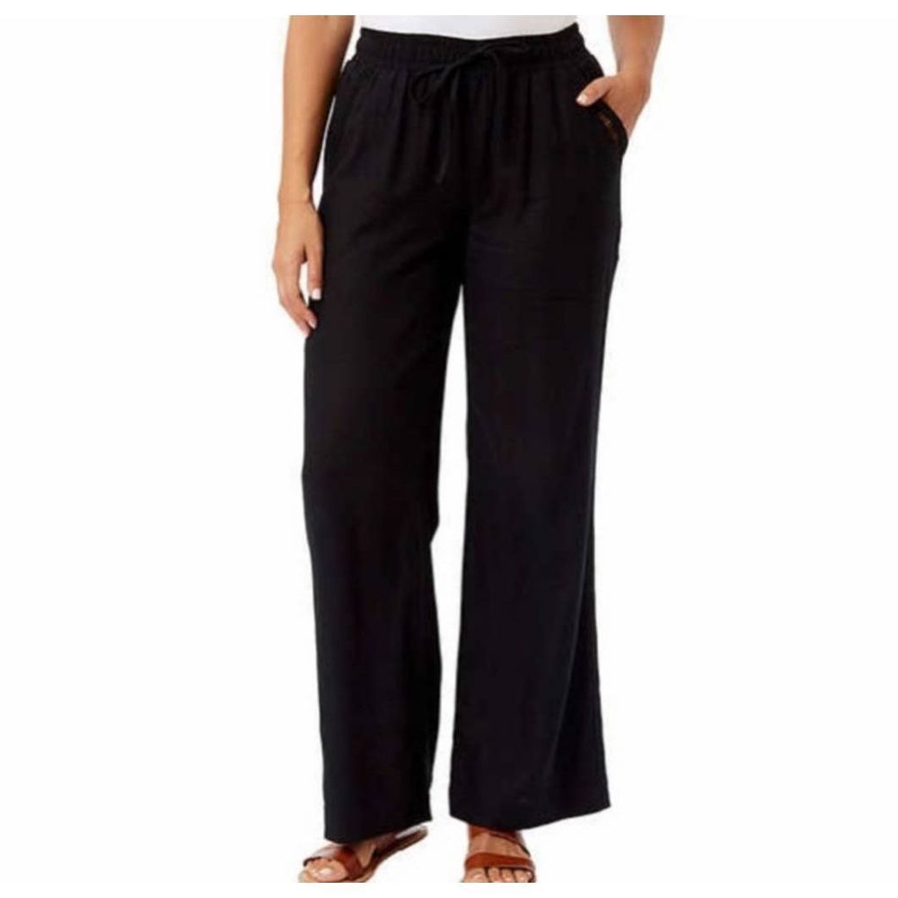 NWT 😍 Briggs Black Linen XL and L Lightweight Pant w/ 30" Inseam